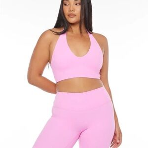 Crop Shop Boutique Pink Sports Bra